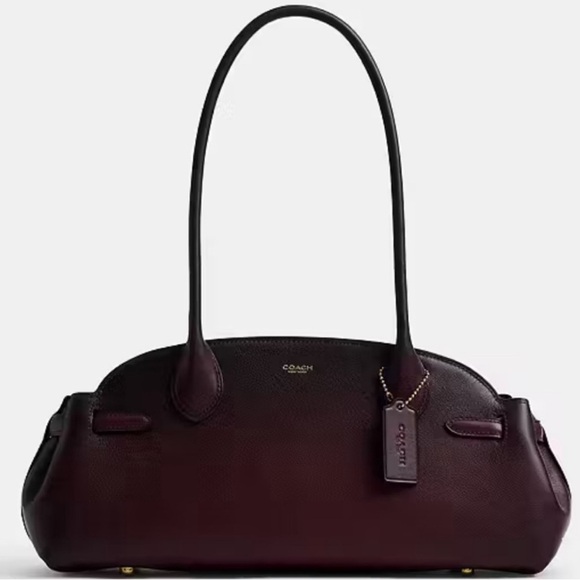 Coach Handbags - Coach Empire Careyall bag 34 Burgundy- Merlot- wine  Leather Shoulder Bag